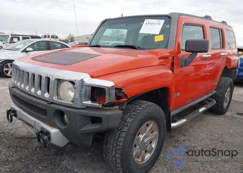 2009 Hummer H3 Suv z USA, uszkodzony, nr VIN 5GTEN13E998112212